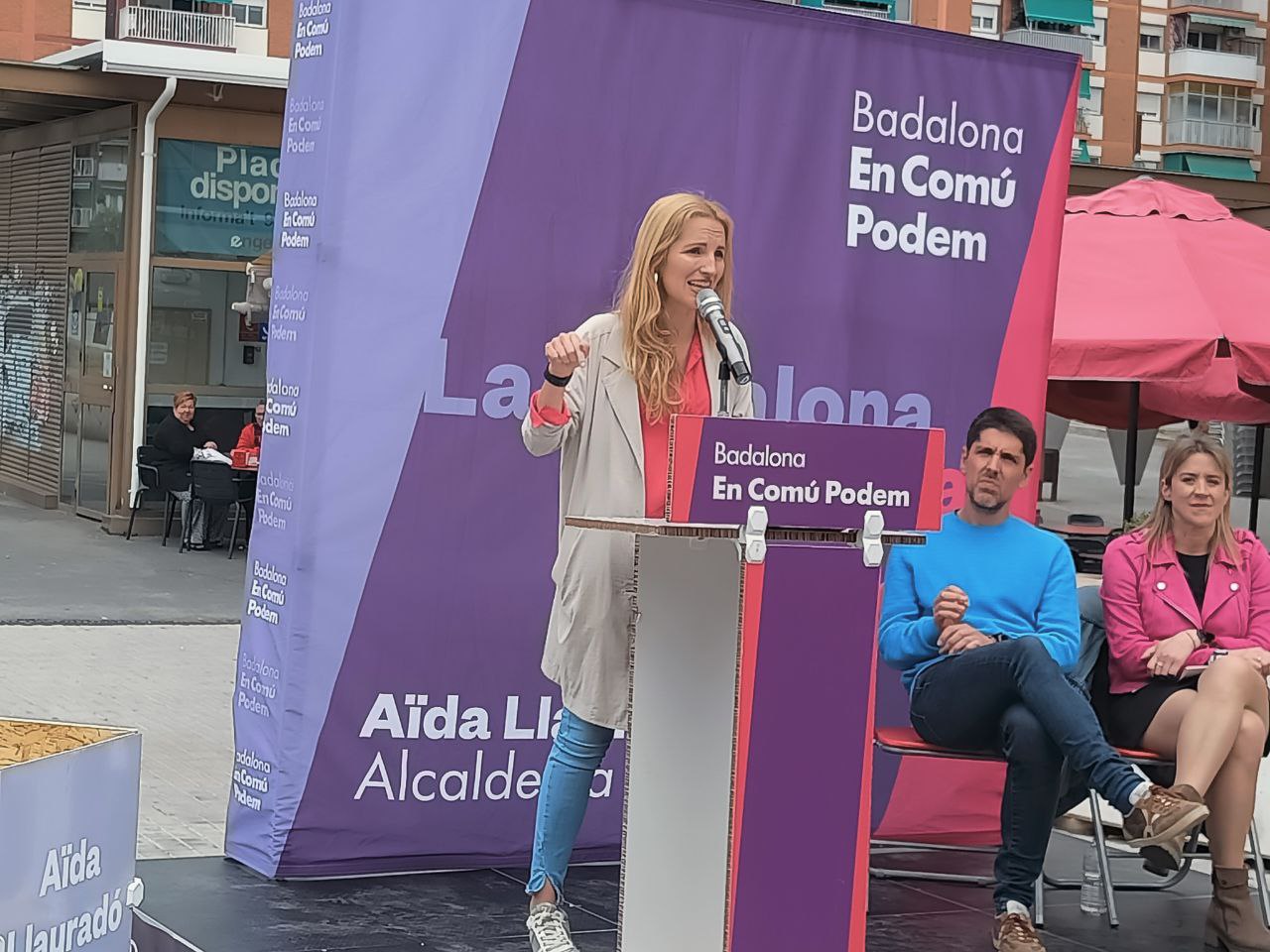 Aïda Llauradó reivindica el dret a l’habitatge digne a l’acte d’inici de campanya de Badalona En Comú Podem